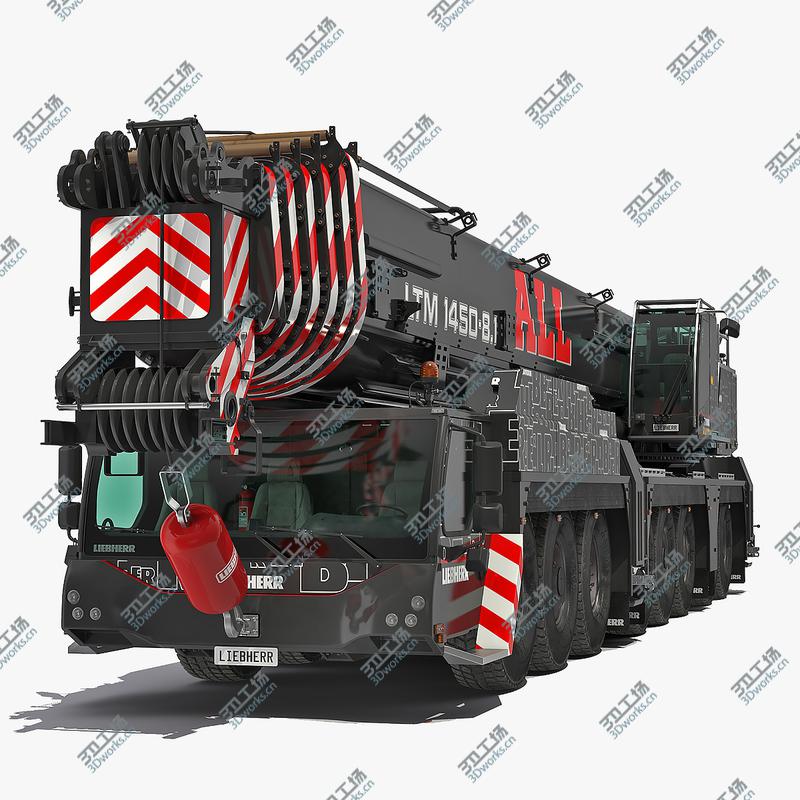 images/goods_img/202105071/3D Liebherr LTM 1450 81 Mobile Crane/1.jpg